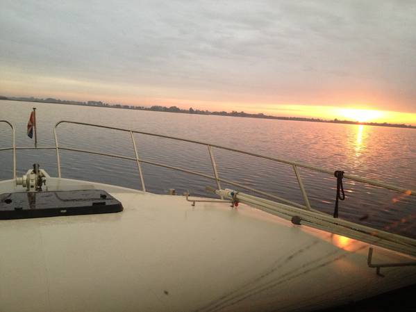 Eine Bootstour durch Friesland