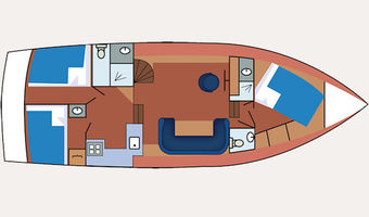 Einteilung Yacht Gerda