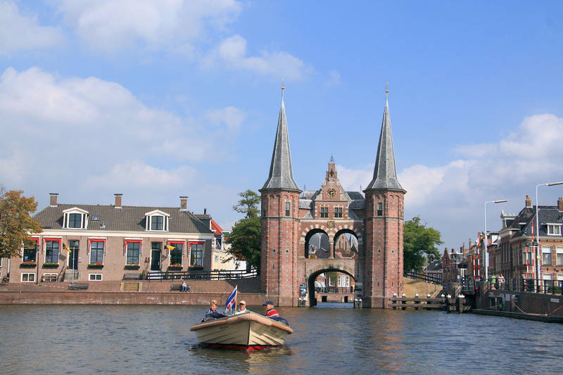 Die friesische Elf-Städte-Route: Sneek in Holland