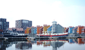 Reisebericht Friesland nach Overijssel: die 'Skyline' von Zoutkamp