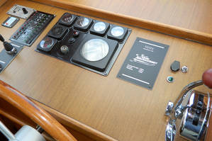 Steuerstand von das Boot Vesta