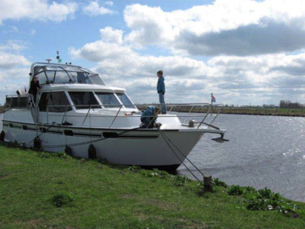 Mit der Gerda zum ersten Mal einen Bootsurlaub gemacht