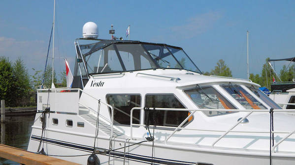 Die Vesta ist ein sehr komfortables Schiff