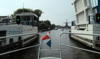 Brücke bei Woudsend in Holland