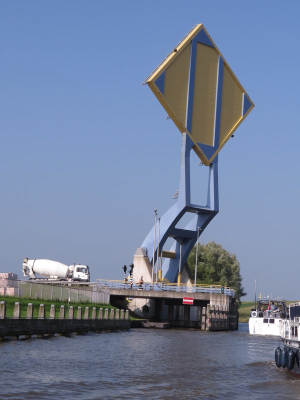 Öffnungszeiten der Brücken in Holland