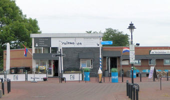 Imbissbude nahe der Schleuse