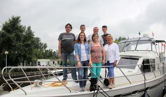 Wie nicht anders erwartet, wurden wir sehr herzlich von Song und Ludwig auf der Yacht Gerda empfangen.