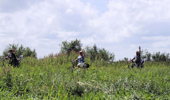 Eine sportliche Tour: 50 km mit dem Fahrrad