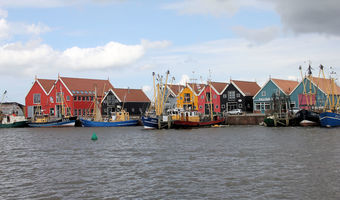 Die „bunte“ Skyline von Zwartsluis