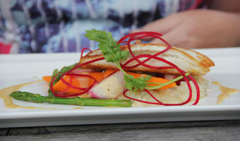 Burgundisch leben: herrliches Essen