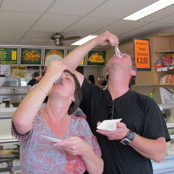 Workum, gemütliche Cafés und leckeren Matjes