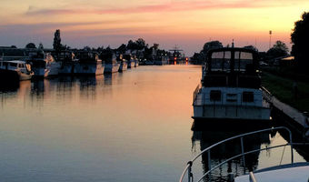 Ein traumhafter Sonnenuntergang in Holland