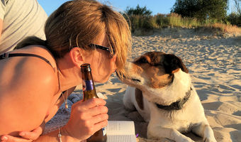 Ein Kuss: Ihr Hund kann mit an Bord kommen