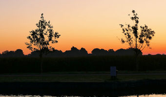 Sonnenuntergang in Balk