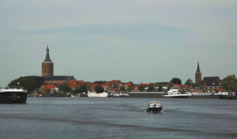 Hasselt von der Ijssel aus