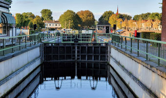 Die Schleuse bei Blokzijl
