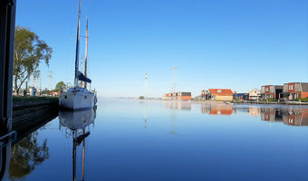 Akkrum, nicht weit von unserem Heimathafen