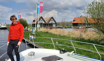 Der Sohn auf dem Boot