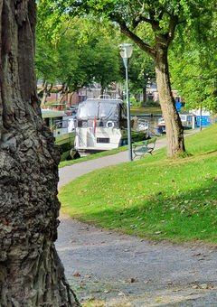 Den ganzen Tag unterwegs