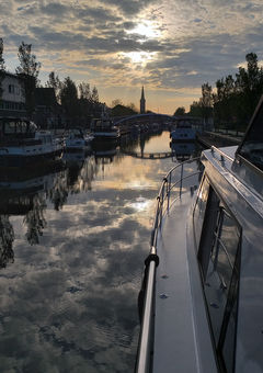 Bootstour in Holland: Steenwijk hat uns gut gefallen