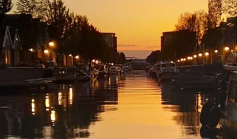 Stimmungsvollen wunderschönen Sonnenaufgang