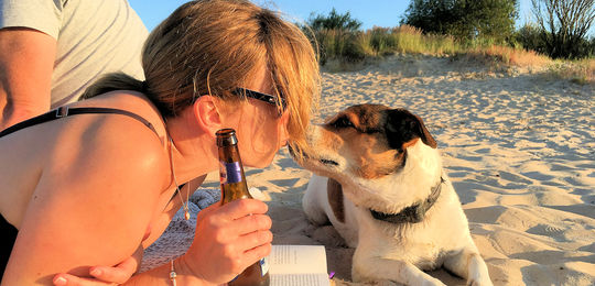 Boot mieten Holland Ihre Hund mit an Bord von ein Boot nehmen.jpg