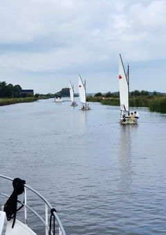 Segelboot in der Nähe finden wir immer spannend