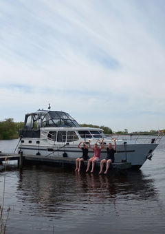 Ohne Bootsführerschein gemietet
