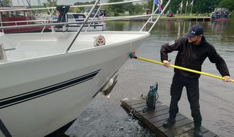 Rumpfwartung vom Floß aus